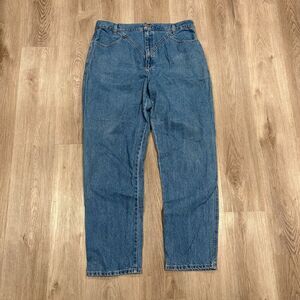 Vtg 90s Ozark Mountain Western Jeans Bareback Blue Women 39X33 Denim Rodeo Pants